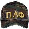 Greekgear PI Lambda Phi Lettered Camouflage Hat Military Camo