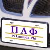 Pi Lambda Phi Lettered Lines License Cover