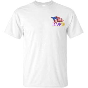 Pi Lambda Phi Patriot Limited Edition Tee(White)