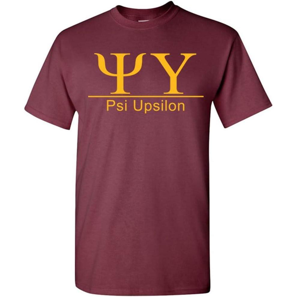 imagePsi Upsilon Bar TeeMaroon