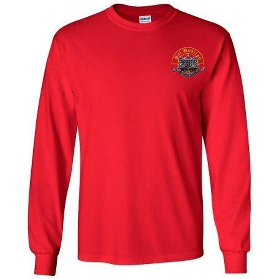 imagePsi Upsilon Fraternity Crest Longsleeve TeeRed