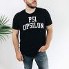 Greekgear Psi Upsilon Arched T-Shirt(Black)