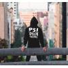 Greekgear Psi Upsilon Social Hooded Sweatshirt(Black)