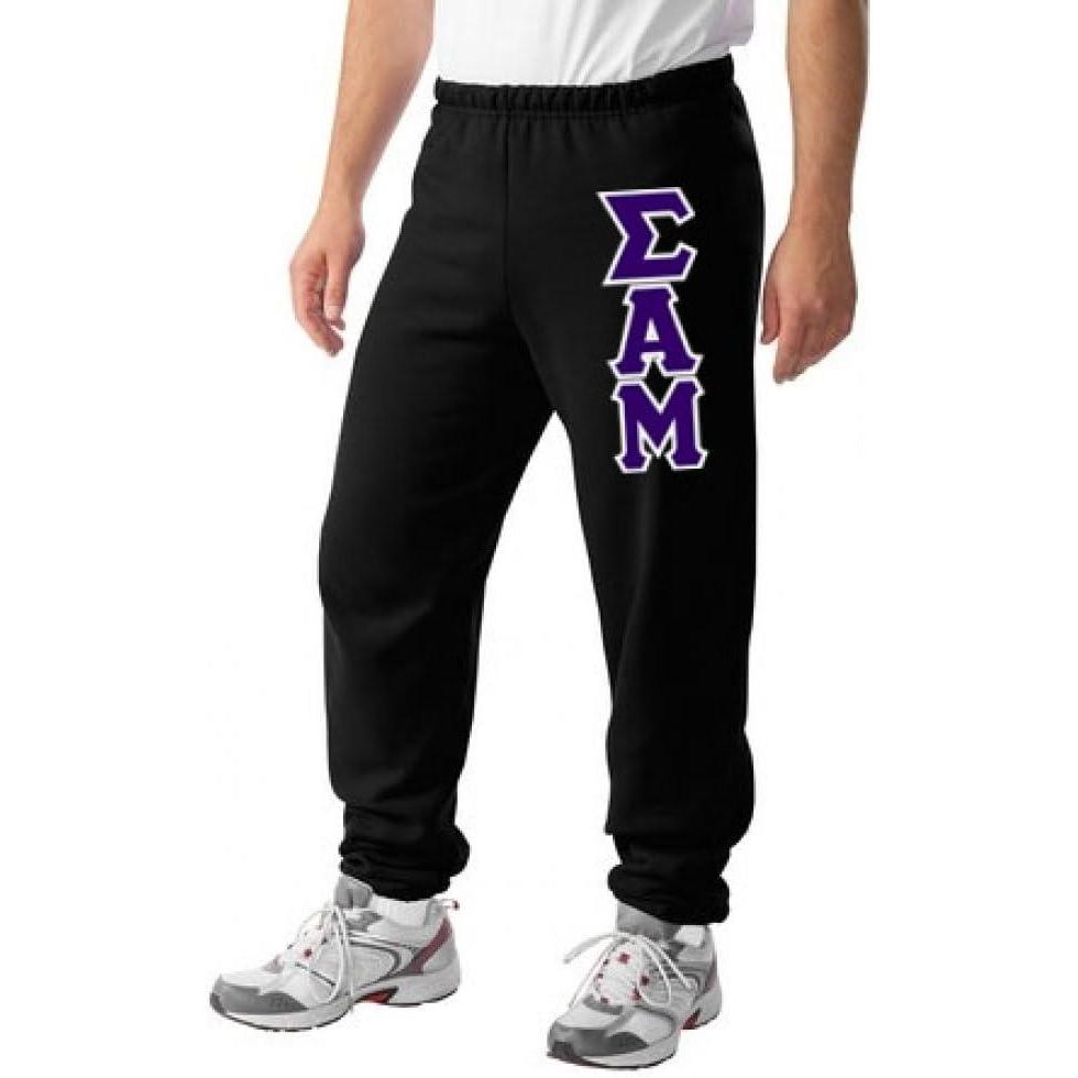 imageSigma Alpha Mu Lettered SweatpantsBlack