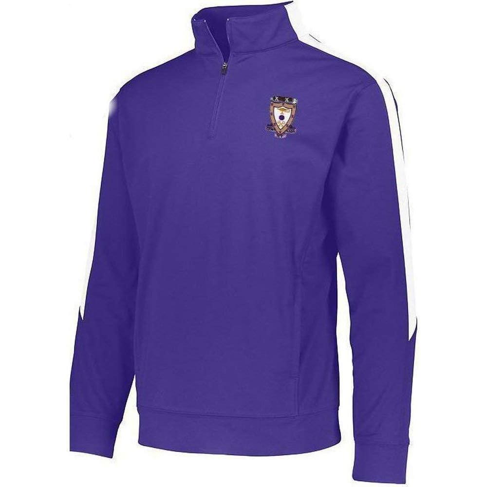 imageSigma Alpha Mu World Famous Greek Crest Medalist PulloverPurple White