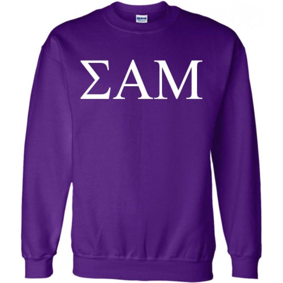 imageSigma Alpha Mu World Famous Greek CrewneckPurple