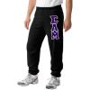 Sigma Alpha Mu Lettered Sweatpants(Black)