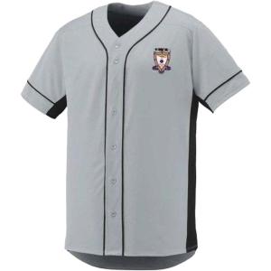 Sigma Alpha Mu Fraternity Crest Slugger Baseball Jersey(Silver/Black)