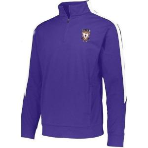 Sigma Alpha Mu World Famous Greek Crest Medalist Pullover(Purple/ White)