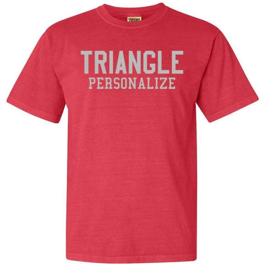 imageTriangle Greek Heavyweight TShirtRed