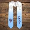 Greekgear Kappa Kappa Gamma Extra Fancy Diagonal Greek Graduation Stole W Crest