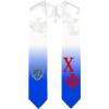 Greekgear Chi Phi Extra Fancy Diagonal Greek Graduation Stole W Crest