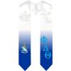 Greekgear Phi Delta Theta Extra Fancy Diagonal Greek Graduation Stole W Crest