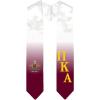 Greekgear Pi Kappa Alpha PIKE Extra Fancy Diagonal Greek Graduation Stole W Crest