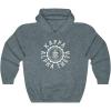 Kappa Alpha Theta Unisex College Seal Hoodie(Dark Heather)