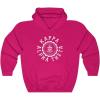 Kappa Alpha Theta Unisex College Seal Hoodie(Heliconia)