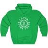 Kappa Alpha Theta Unisex College Seal Hoodie(Irish Green)