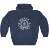 Kappa Alpha Theta Unisex College Seal Hoodie(Navy)