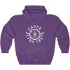 Kappa Alpha Theta Unisex College Seal Hoodie(Purple)