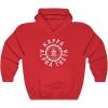Kappa Alpha Theta Unisex College Seal Hoodie(Red)