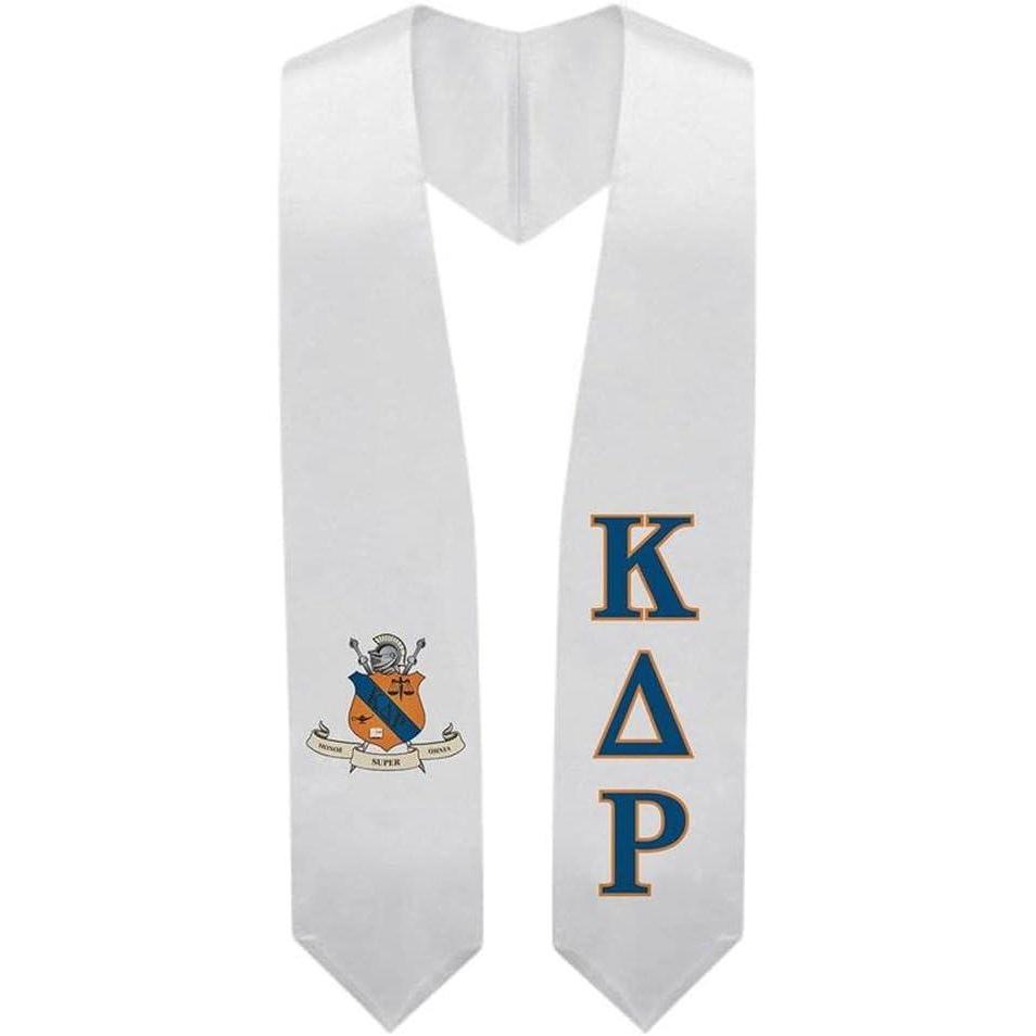imageGreekgear Kappa Delta Rho Super Crest  Shield Graduation Stole
