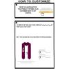 Custom Alpha Phi Graduation Stole Sash(Maroon)