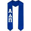Custom Alpha Delta Pi Graduation Stole Sash(Royal Blue)