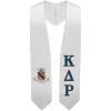 Greekgear Kappa Delta Rho Super Crest – Shield Graduation Stole