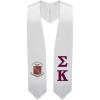 Greekgear Sigma Kappa Super Crest – Shield Graduation Stole