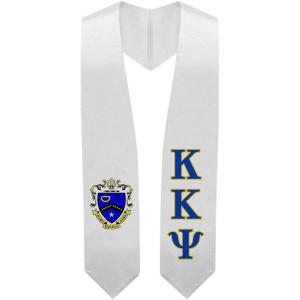 Greekgear Kappa Kappa Psi Super Crest – Shield Graduation Stole
