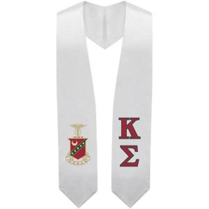 Greekgear Kappa Sigma Super Crest – Shield Graduation Stole
