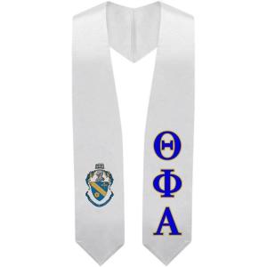 Greekgear Theta Phi Alpha Super Crest – Shield Graduation Stole