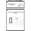 Custom Phi Beta Sigma Greek 2 Tone Lettered Graduation Sash Stole w/Year(Royal Blue W/White Trim)