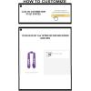 Sigma Sigma Sigma Greek 2 Tone Lettered Graduation Sash Stole w/Year(Purple W/White Trim)