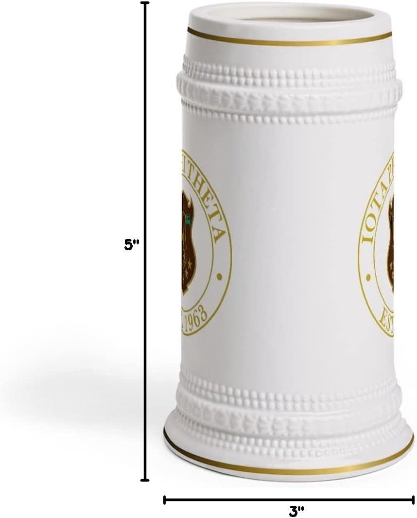 imageGreekgear Iota Phi Theta Ceramic Collectors Stein Tankard