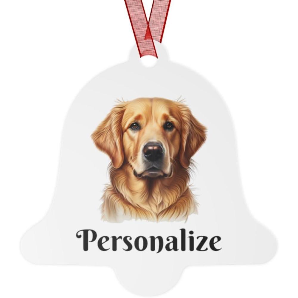 imageGolden Retriever Customized Christmas Ornaments BellBell