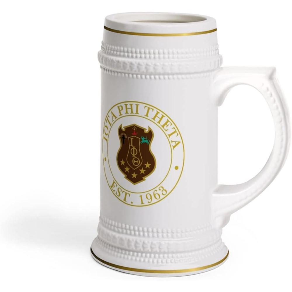 imageGreekgear Iota Phi Theta Ceramic Collectors Stein Tankard
