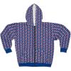 Belmont University All Over Print Blue Hoodie(Multicolor)