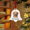 Golden Retriever Customized Christmas Ornaments Bell(Bell)