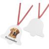 Golden Retriever Customized Christmas Ornaments Bell(Bell)