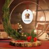 Golden Retriever Customized Christmas Ornaments Bell(Oval)
