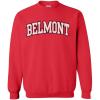 Belmont University Chenille Arch Crewneck(Red)