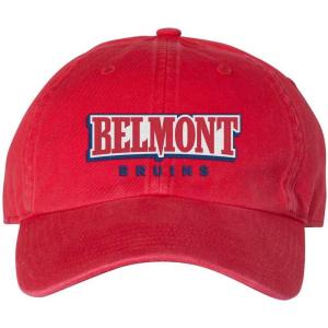 Belmont University Bruins Emblem Hat Red