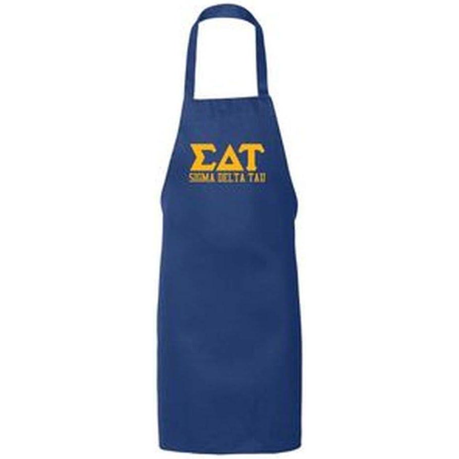 imageGreekgear Sigma Delta Tau Large Apron Royal Blue