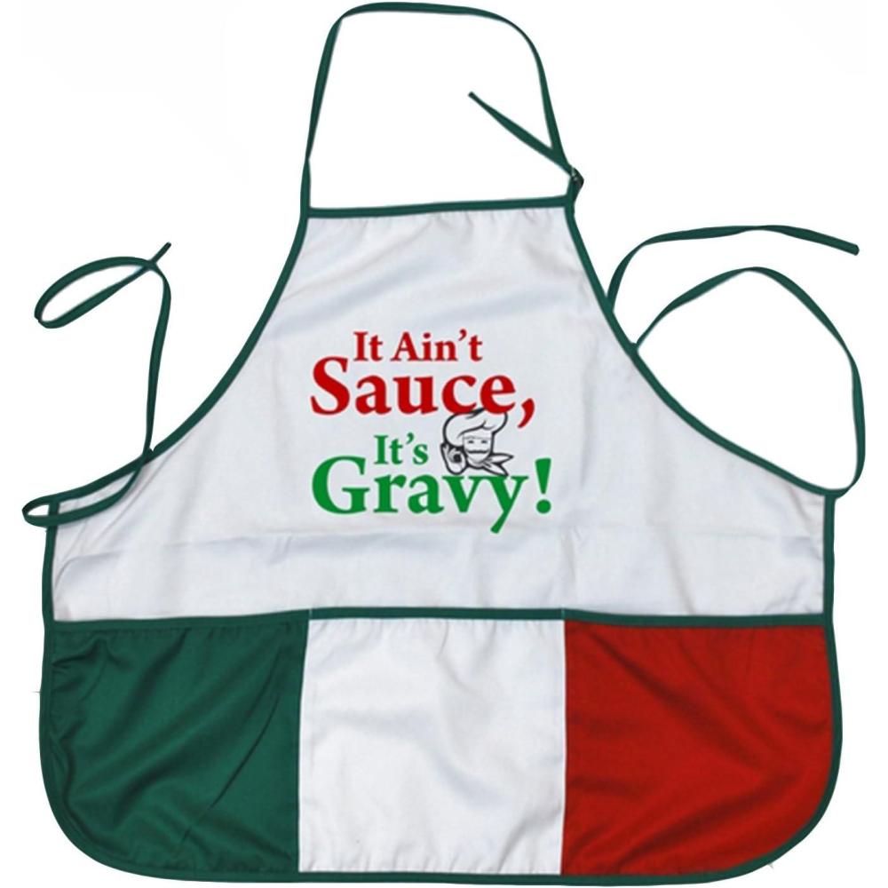 imageIt Aint Sauce Its Gravy Italian Apron