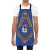 Greekgear Mason Square & Compass Apron(One Size)