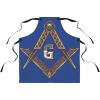 Greekgear Mason Square & Compass Apron(One Size)