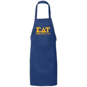 Greekgear Sigma Delta Tau Large Apron Royal Blue