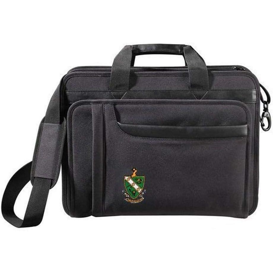 imageFarmHouse Fraternity Crest Shield Briefcase Attache BlackBlack