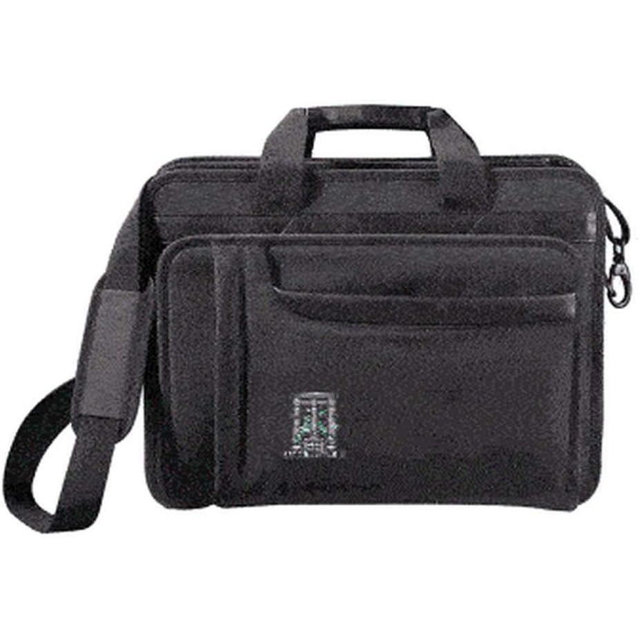 imageGreekgear Alpha Epsilon Phi Crest Shield Briefcase Attache BlackBlack